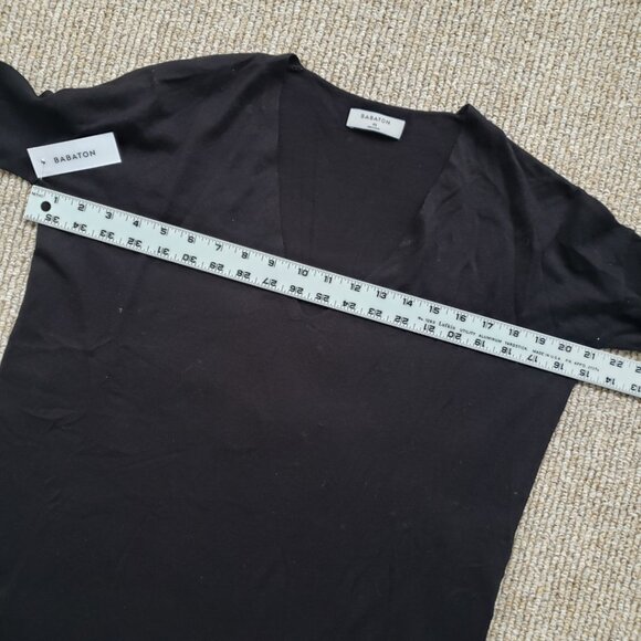 NEW! Aritzia Babaton Erin Sweater Wool Linen Blend Women's XS - Picture 6 of 8